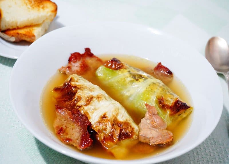 Рецепт супа с голубцами фото