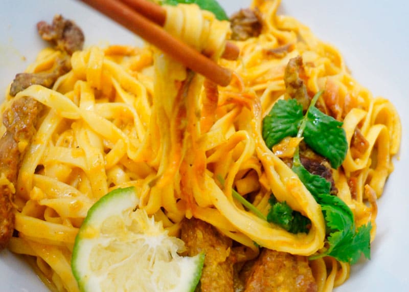 Рецепт лапши Кхао Сои фото