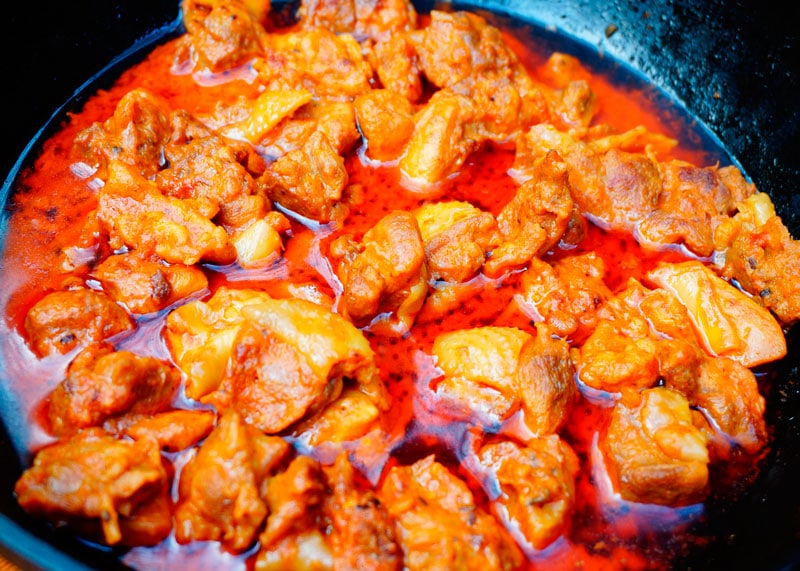 Кусочки жаренного цыпленка по-керальски фото