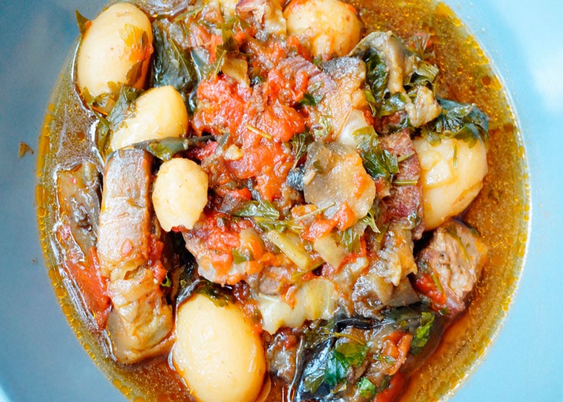 Говяжьи щеки, тушенные по-флорентийски фото