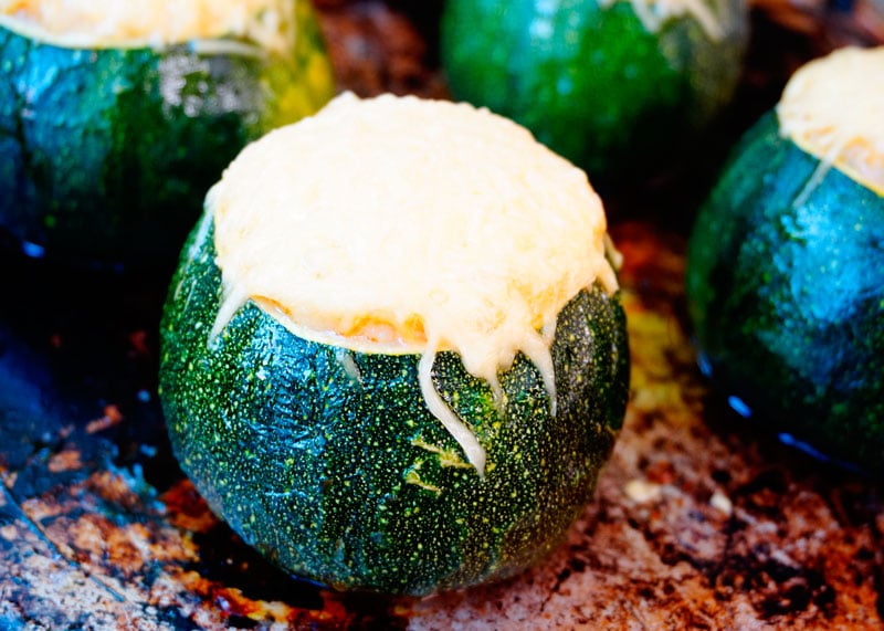 Цуккини с начинкой из ризотто фото
