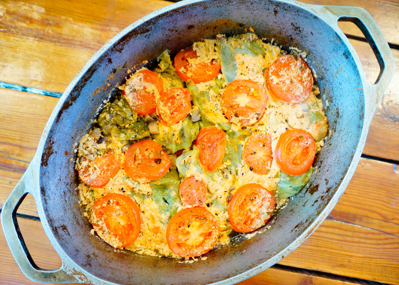 Голубцы с рисом и грибами фото