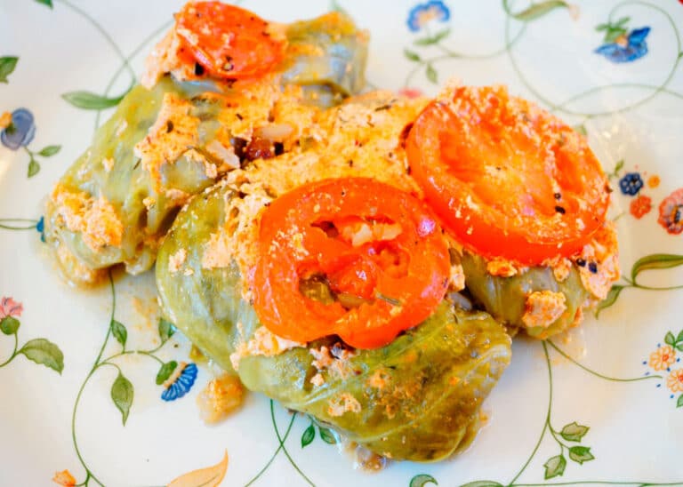 Голубцы с рисом и грибами рецепт приготовления фото