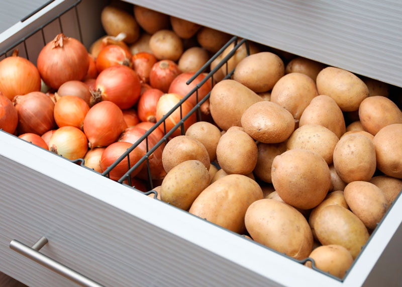 Фрукти, овочі та інші продукти… Як їх зберігати? Частина перша — фото страви